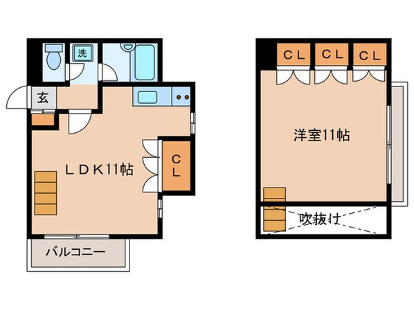 ヴィラ・マンハッタンの物件間取画像